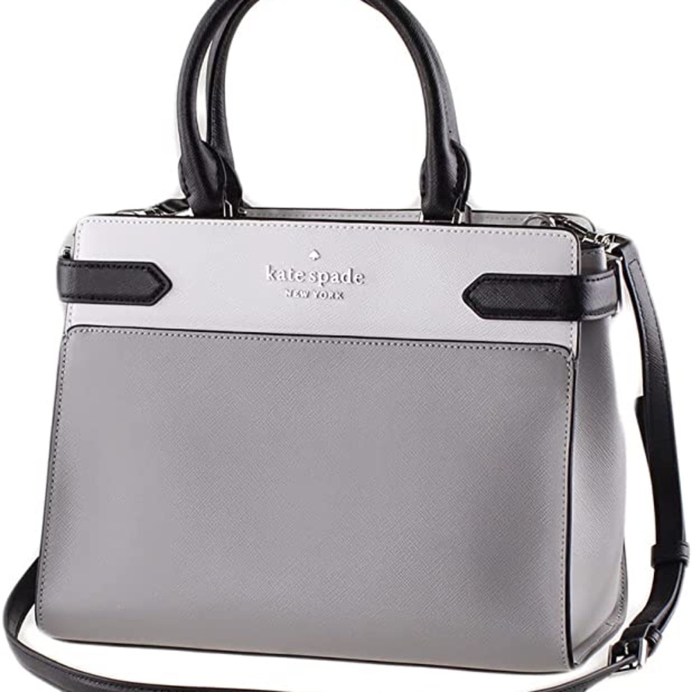 Kate Spade New York Staci Medium Saffiano Leather Satchel Purse